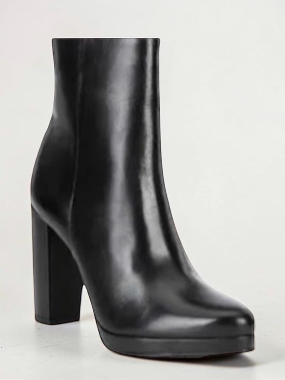 Antonio Melani Amelia Leather Platform Ankle Boots Size 10
